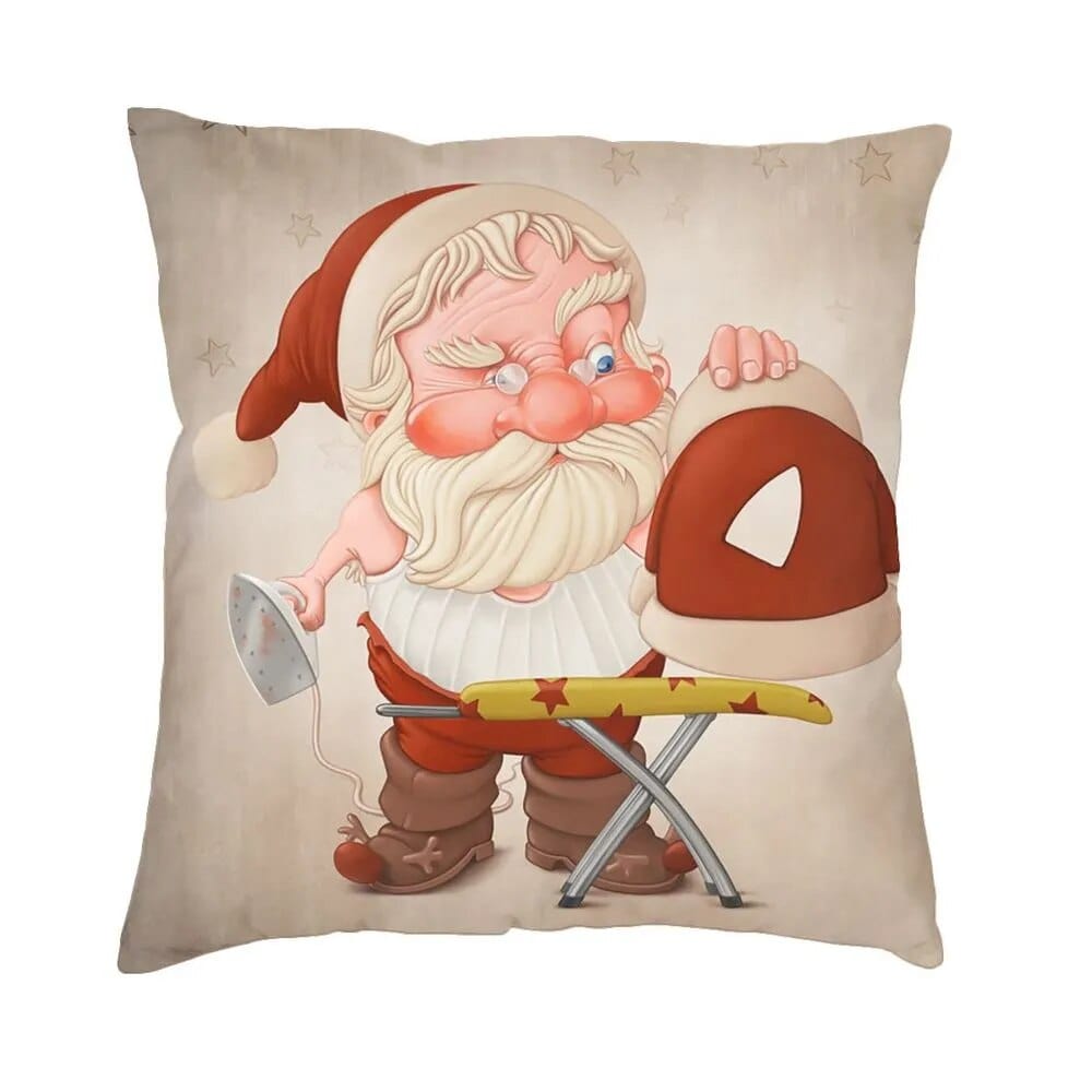 ALDO Linens & Bedding > Bedding > Pillowcases & Shams Santa Claus Prepair for Cristmass Decorative Woven Luxury Pillowcases