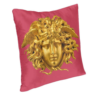 ALDO Linens & Bedding > Bedding > Pillowcases & Shams Versace Style Decorative Luxury Velvet Pillowcases Gold and Red Print