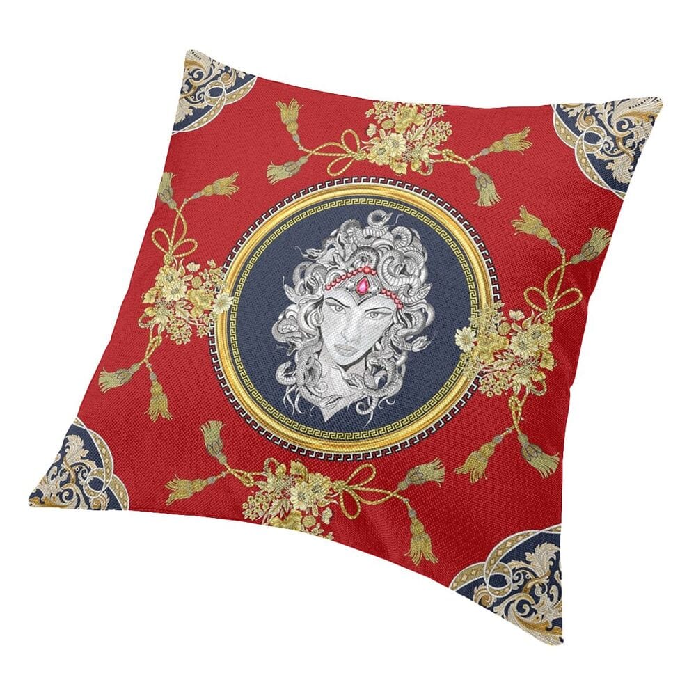 ALDO Linens & Bedding > Bedding > Pillowcases & Shams Versace Style Decorative Luxury Velvet Pillowcases With Golden Print
