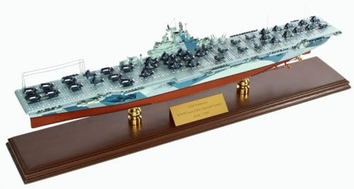 ALDO Military Ships Models Length is 30" and beam is 5 1/4" / NEW / Wood USS Yorktown CV-10 Model Aircraft Carrier Wood Model Military Ship Assembled