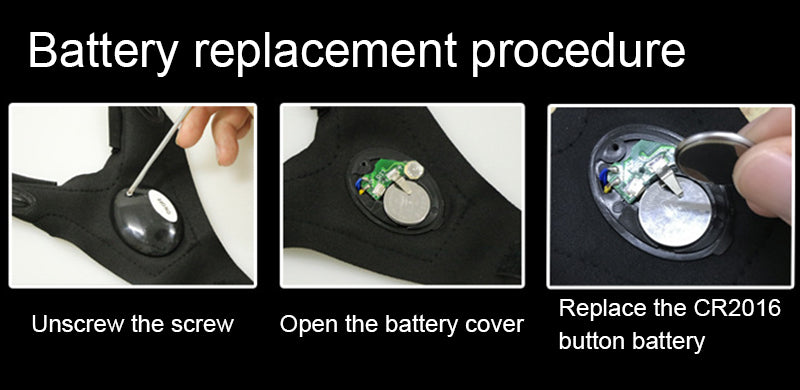 ALDO Outdoor Recreation > Camping & Hiking > Camping Lights & Lanterns Amzing Innovation Rechargeable Magic Strap Fingerless Flashlight Gloves Waterproof Available in Three Different Styles