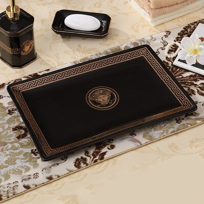ALDO Personal Care >Soap > Dispensers Luxury Versace Style Designer Bathroom Accessories Ceramic Sets