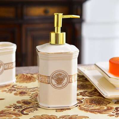 ALDO Personal Care >Soap > Dispensers Luxury Versace Style Designer Bathroom Accessories Ceramic Sets
