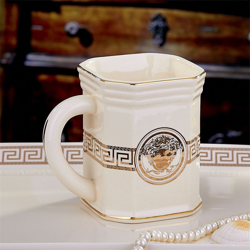 ALDO Personal Care >Soap > Dispensers Luxury Versace Style Designer Bathroom Accessories Ceramic Sets
