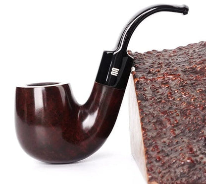 ALDO Smoking Accessories > Ashtrays aa0135S Portable Handmade Top Grade Briar Wood Smoking Tobacco Pipe