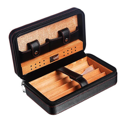 ALDO Smoking Accessories > Ashtrays Cohiba Portable Cedar Wood Multifunctional Travel Humidor