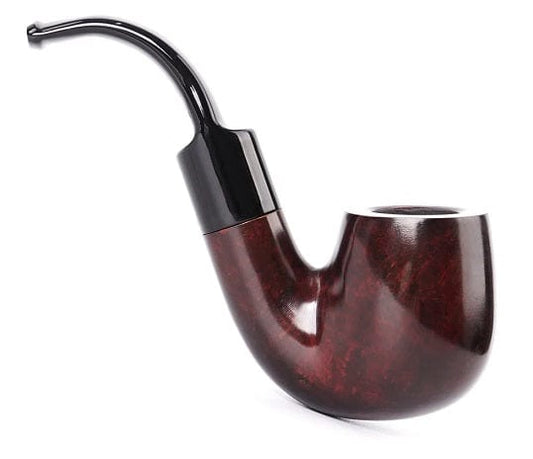 ALDO Smoking Accessories > Ashtrays wgaa0135s Portable Handmade Top Grade Briar Wood Smoking Tobacco Pipe