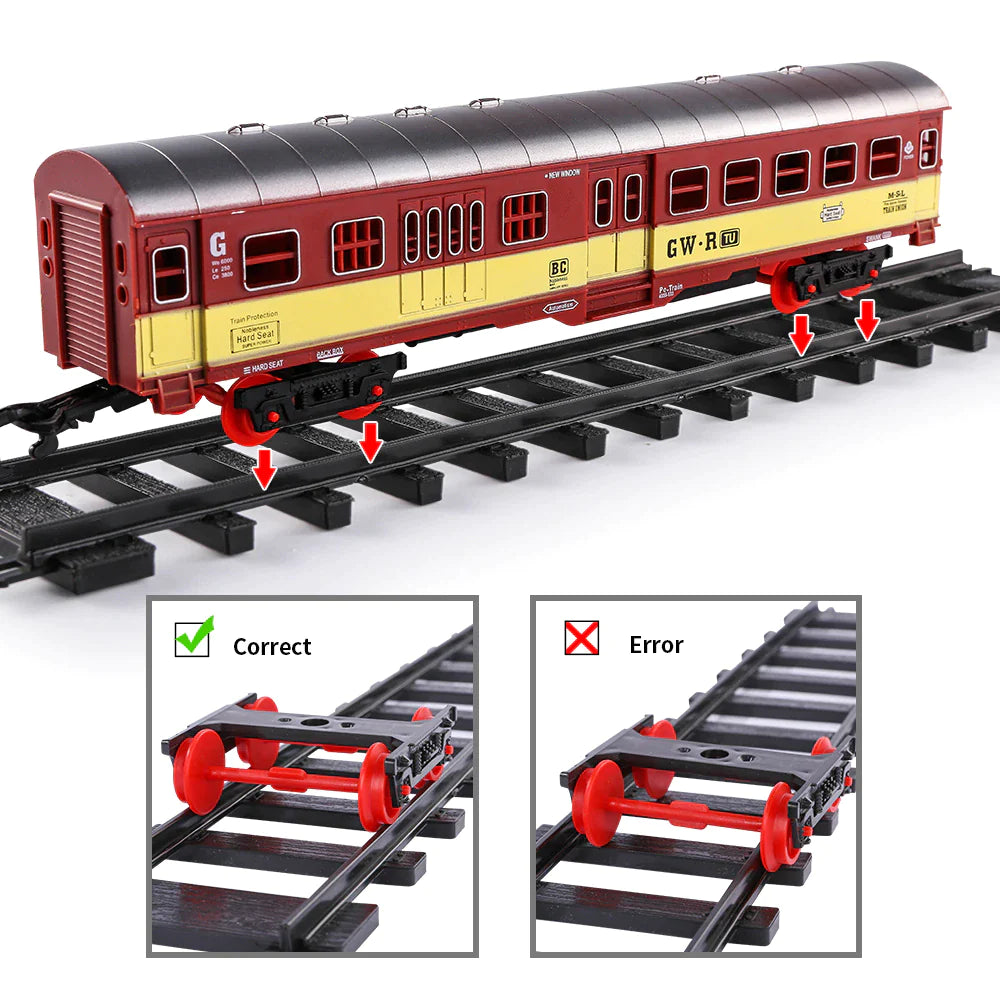 ALDO Toys & Games Classic Christmas Electric Train Toy Children's Railway Train with Steam and Sound