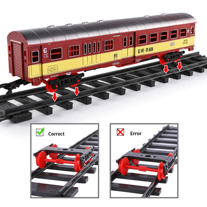 ALDO Toys & Games Classic Christmas Electric Train Toy Children's Railway Train with Steam and Sound