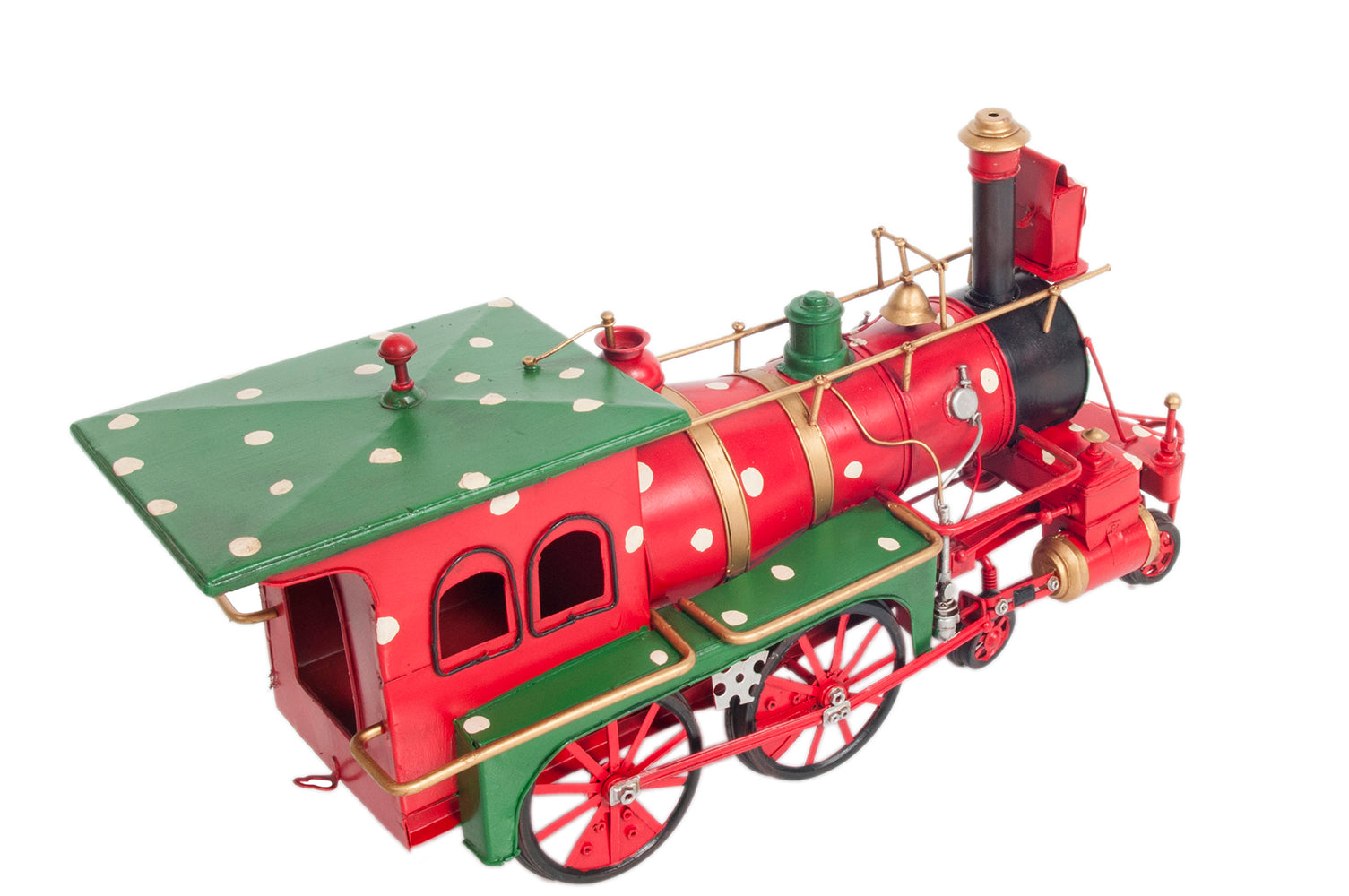 ALDO Toys & Games L: 27.5 W: 6 H: 8.5 Inches / new / metal Christmass Train Handmade Metal Assembled
