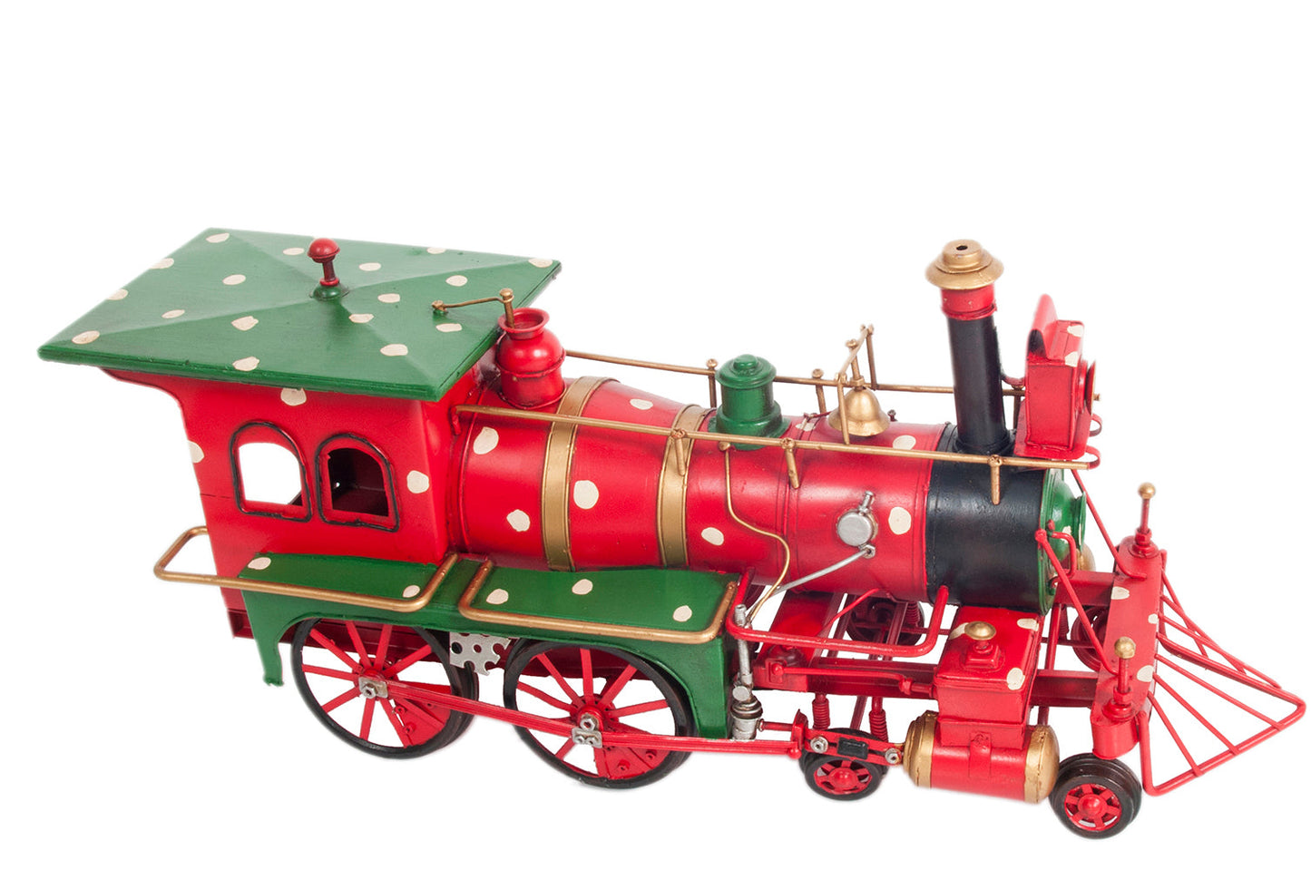 ALDO Toys & Games L: 27.5 W: 6 H: 8.5 Inches / new / metal Christmass Train Handmade Metal Assembled