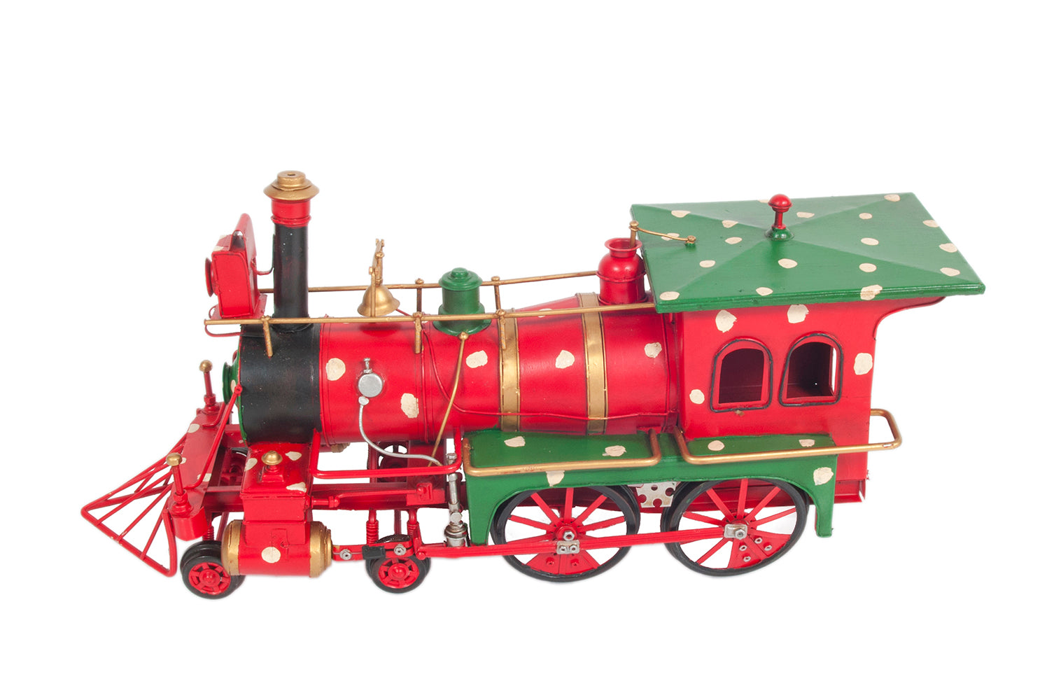 ALDO Toys & Games L: 27.5 W: 6 H: 8.5 Inches / new / metal Christmass Train Handmade Metal Assembled