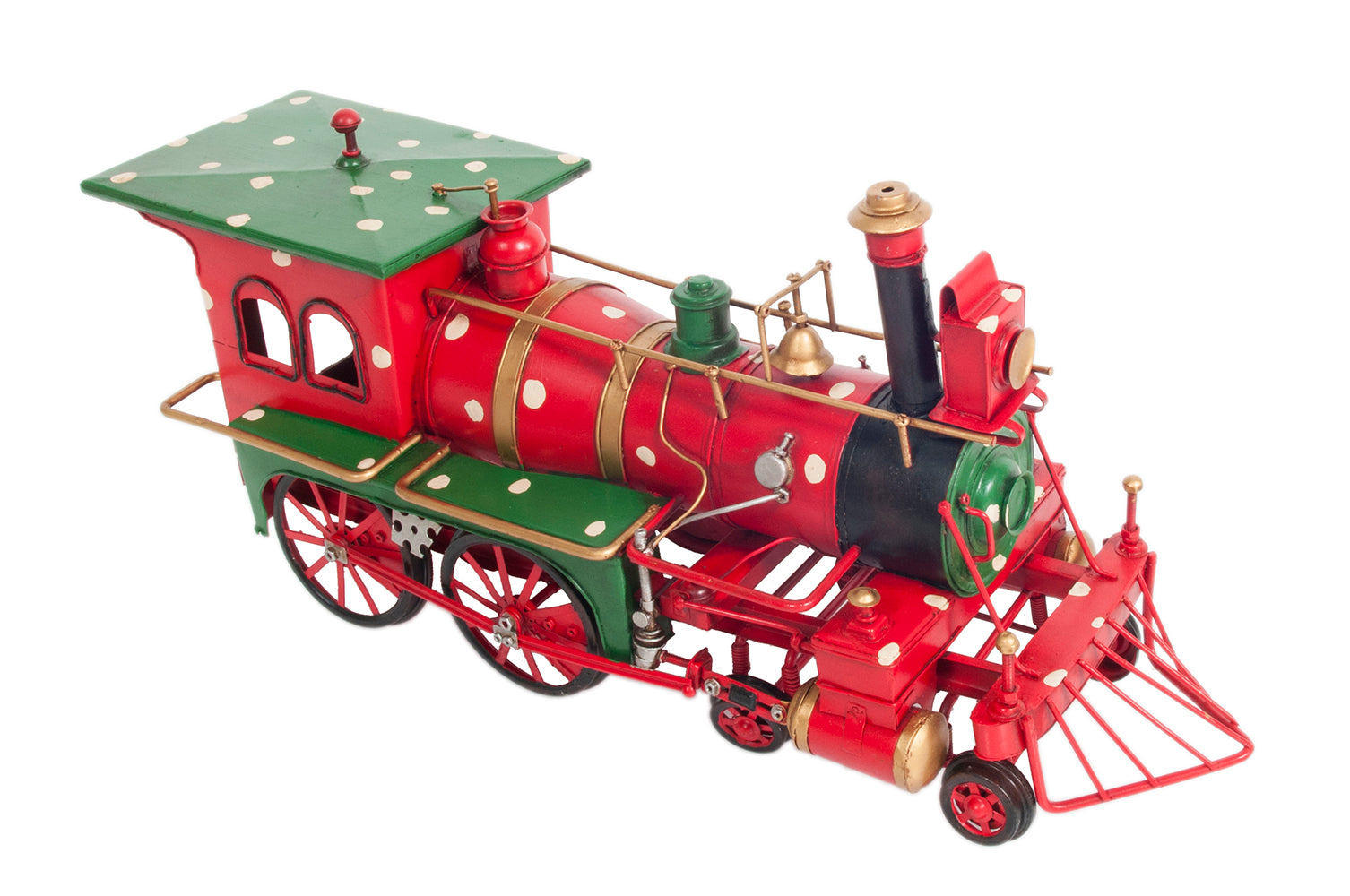 ALDO Toys & Games L: 27.5 W: 6 H: 8.5 Inches / new / metal Christmass Train Handmade Metal Assembled