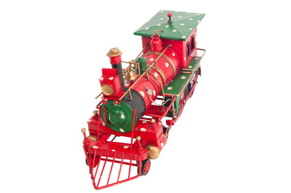 ALDO Toys & Games L: 27.5 W: 6 H: 8.5 Inches / new / metal Christmass Train Handmade Metal Assembled