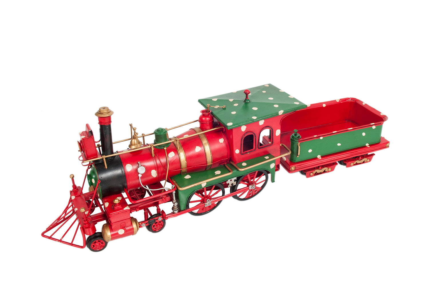 ALDO Toys & Games L: 27.5 W: 6 H: 8.5 Inches / new / metal Christmass Train Handmade Metal Assembled