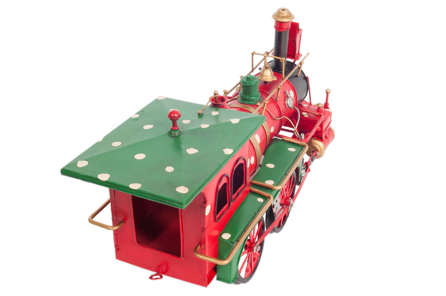 ALDO Toys & Games L: 27.5 W: 6 H: 8.5 Inches / new / metal Christmass Train Handmade Metal Assembled