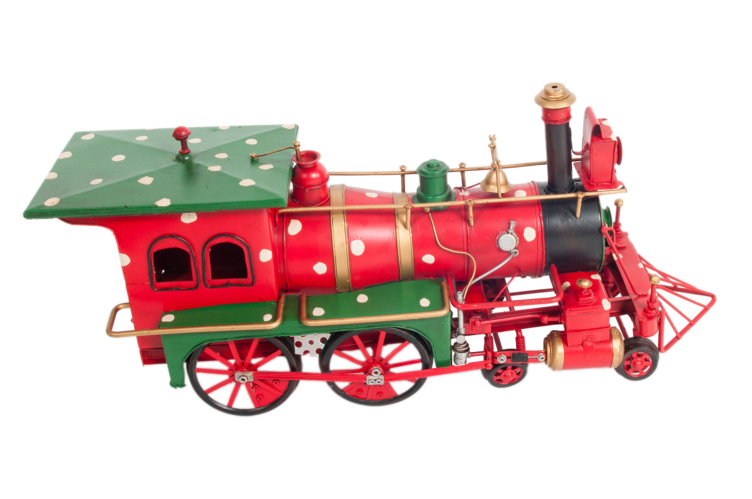 ALDO Toys & Games L: 27.5 W: 6 H: 8.5 Inches / new / metal Christmass Train Handmade Metal Assembled
