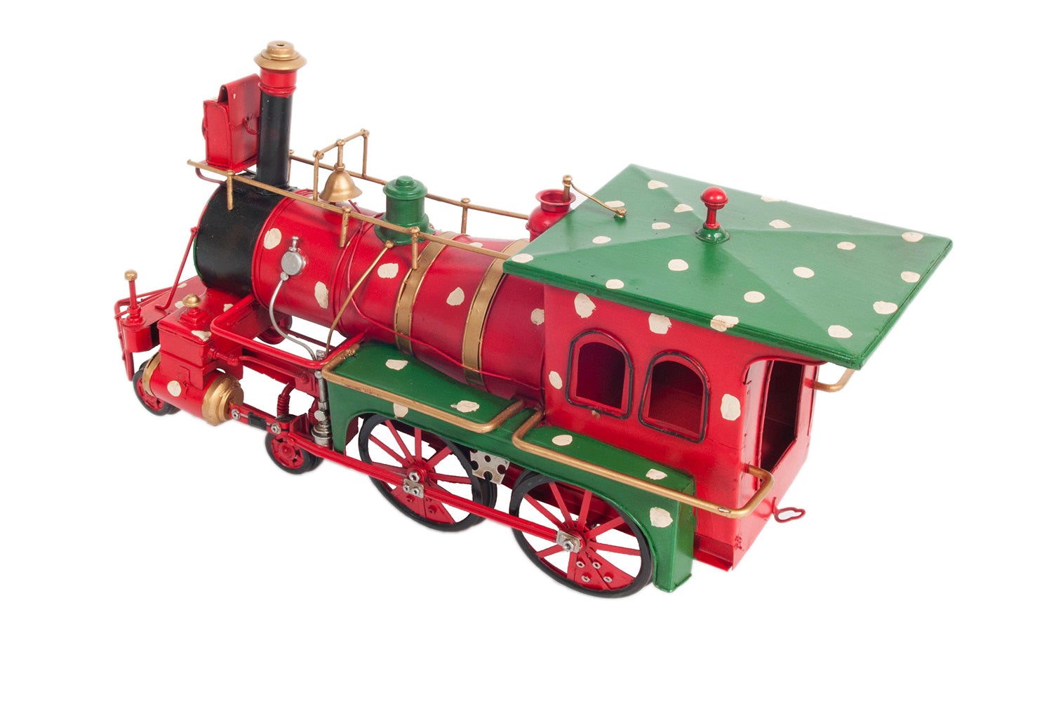 ALDO Toys & Games L: 27.5 W: 6 H: 8.5 Inches / new / metal Christmass Train Handmade Metal Assembled