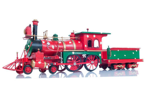 ALDO Toys & Games L: 27.5 W: 6 H: 8.5 Inches / new / metal Christmass Train Handmade Metal Assembled