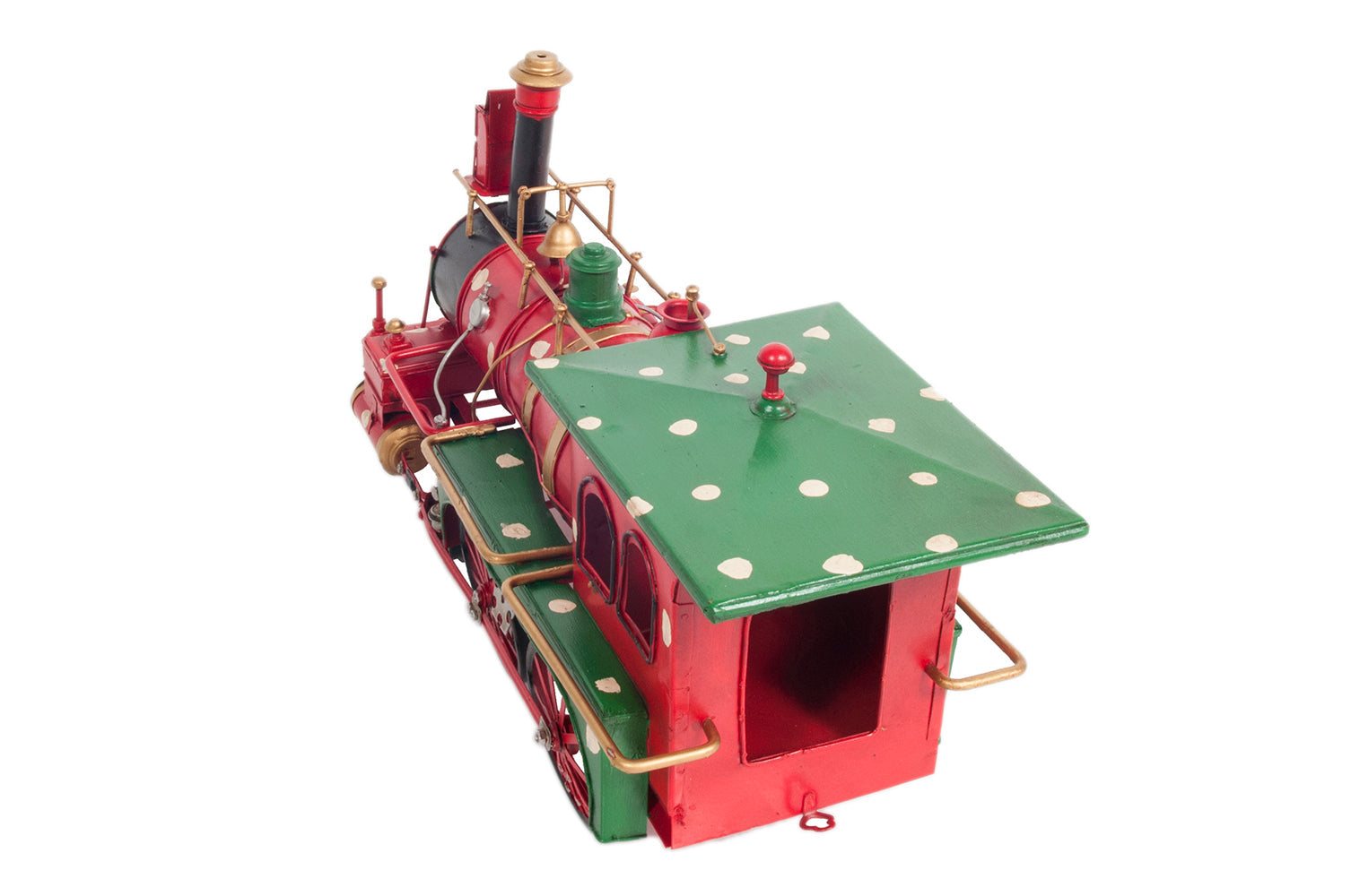 ALDO Toys & Games L: 27.5 W: 6 H: 8.5 Inches / new / metal Christmass Train Handmade Metal Assembled