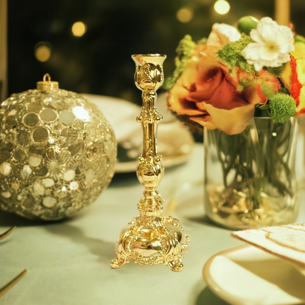 Luxury Pillar Candlestick Home Romantic Candlelight Stick Candle Holder