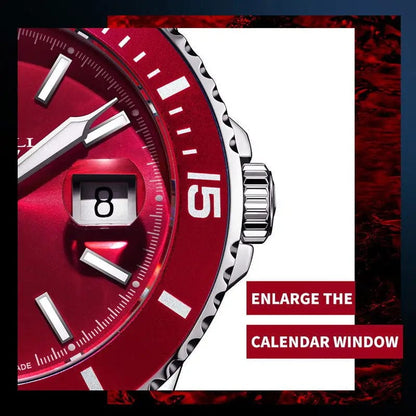Jaragar Décor > Watches Sea- Gull Original Official World Famous  Man's Luxury Ocean Star Luminous  Wristwatch Sport 20Bar Diving Waterproof Automatic Movement