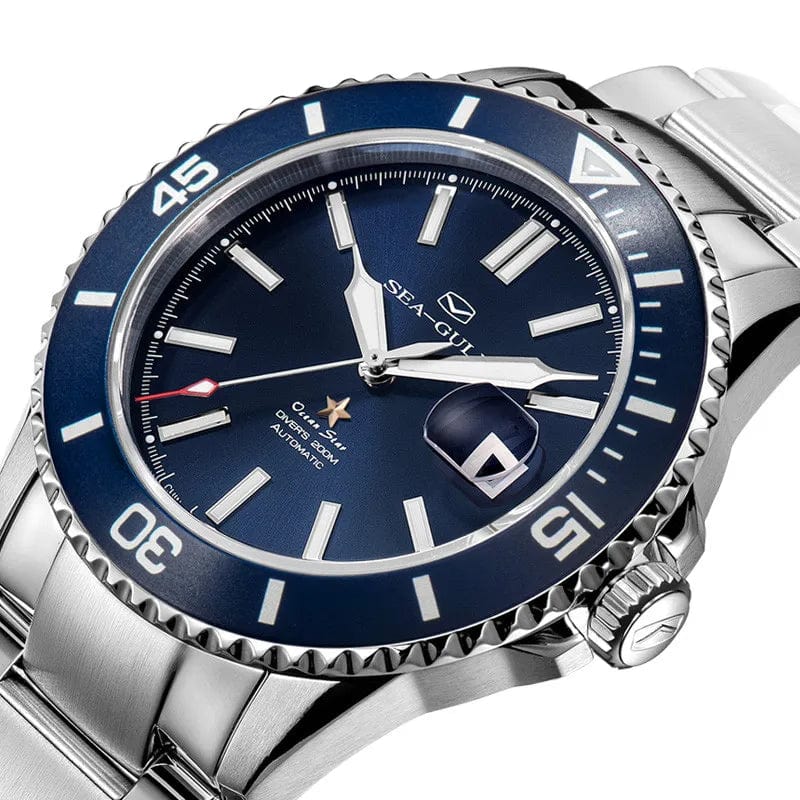 Jaragar Décor > Watches Sea- Gull Original Official World Famouse  Man's Luxury Wrist Sport 200m Diving Waterproof Watch Automatic Movement